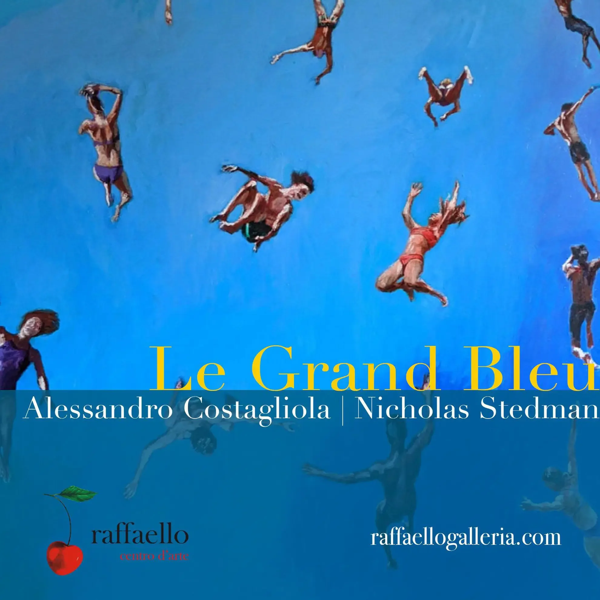 Exhibition flier for Raffaello show in Palermo