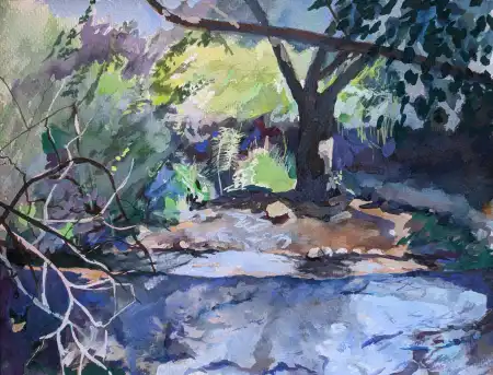 Other Naca Nica Waterfall Scene - Nicholas Stedman