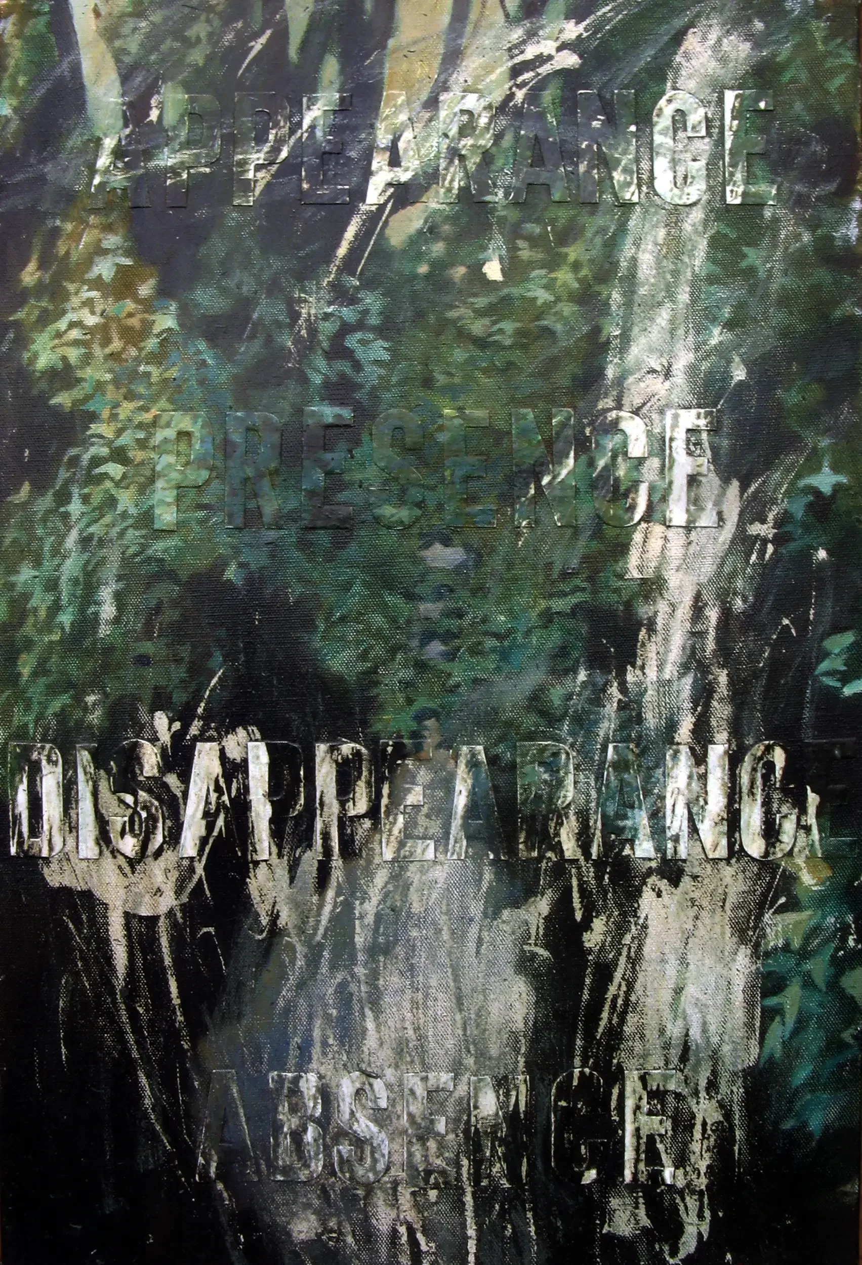 Embossed leaves and text suggesting a life cycle
